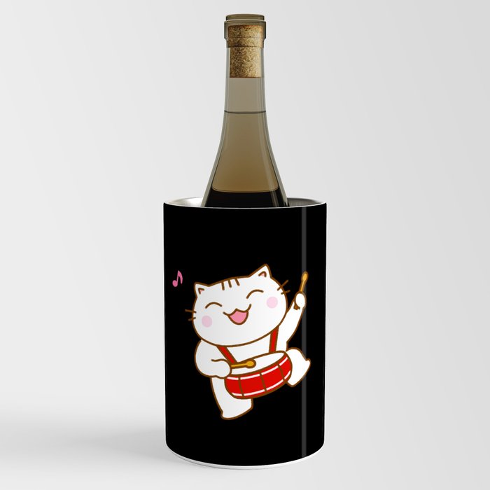 The Beat Goes Cat  Wine Chiller