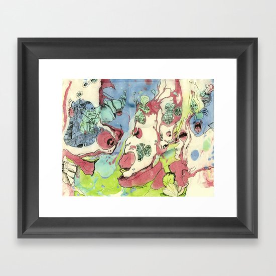 #23 Come All Ye Annoying Little Children and Bring Tidings of the Mechanical Spirit Framed Art Print