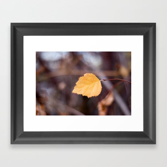 Alone Framed Art Print