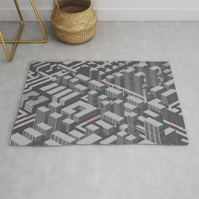 Brutalist Utopia Rug By 7115 Society6