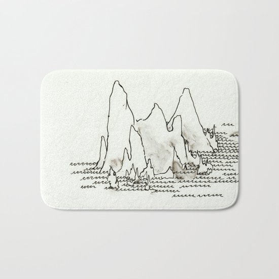 Mountains Bath Mat