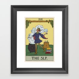 The SLP Tarot Card Framed Art Print
