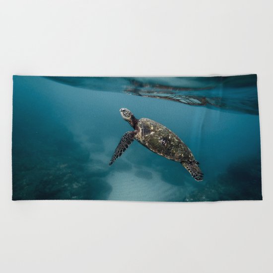 Take a peek Beach Towel