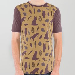 Winter Fox (Autumn) All Over Graphic Tee
