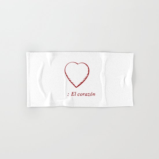 El Corazon Hand & Bath Towel