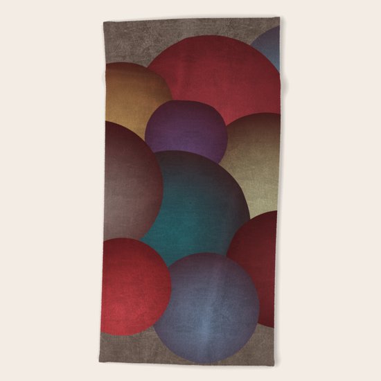 Spheres Beach Towel