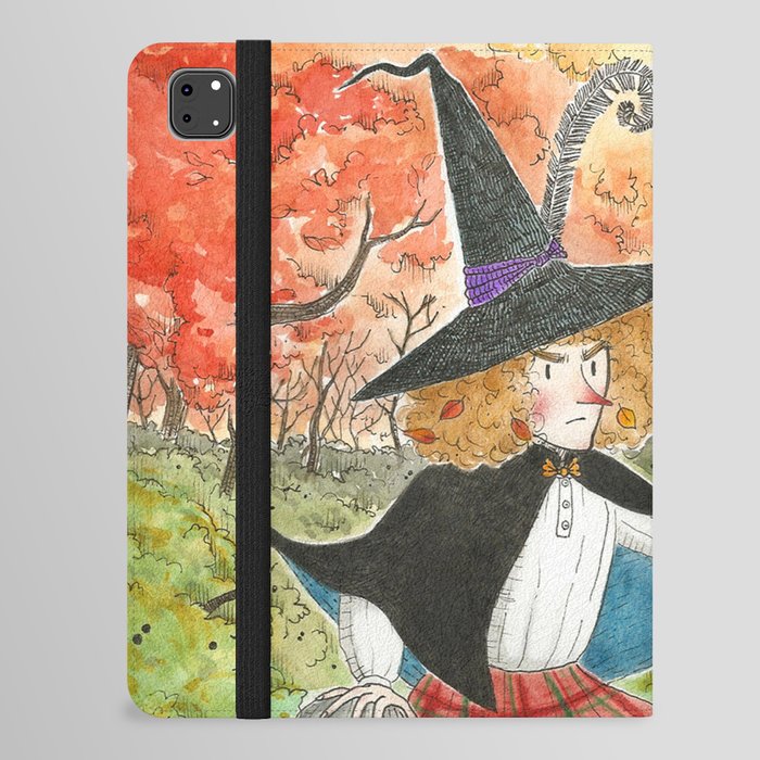 Amelia, the witch. iPad Folio Case