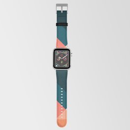 Geometric 1708 Apple Watch Band | Nature, Pattern, Geometric, Theoldartstudio, Minimalist, Green, Midcentury, Adventure, Abstractart, Illustration 