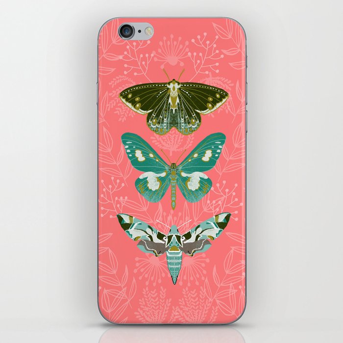 Lepidoptery No. 5 by Andrea Lauren  iPhone Skin