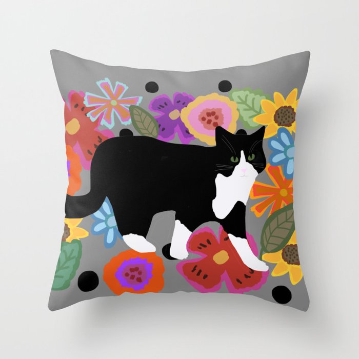 Tuxedo 2025 cat pillow