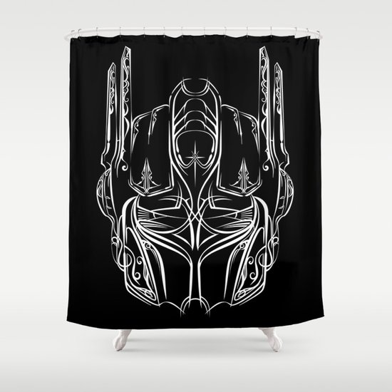 Pinstripe Prime Shower Curtain by 6amcrisis Society6