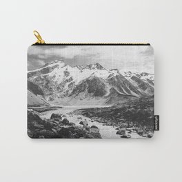 Mountain Landscape Black and White Mountains Nature Photography Carry-All Pouch