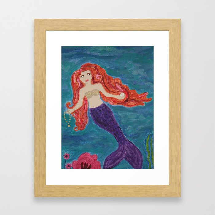 Under the Sea Framed Art Print