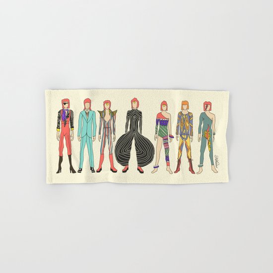7 Red Head Bowies Hand & Bath Towel