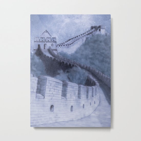 The Great Wall Of China Metal Print
