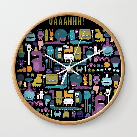 MONSTERS Wall Clock