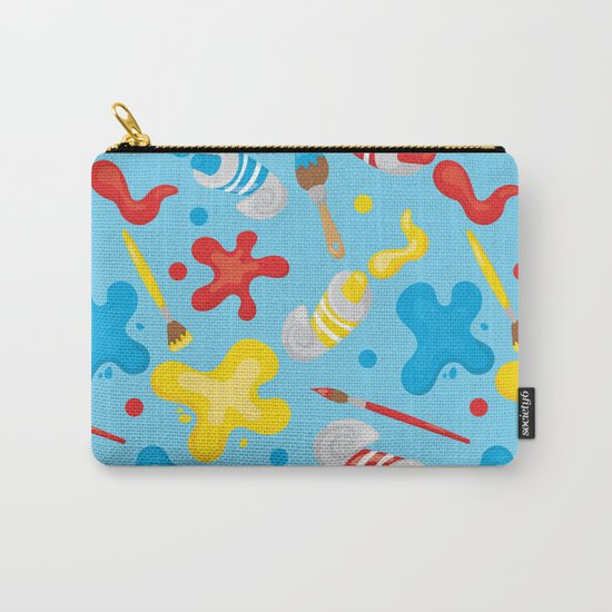Paint Splatters #2 Carry-All Pouch