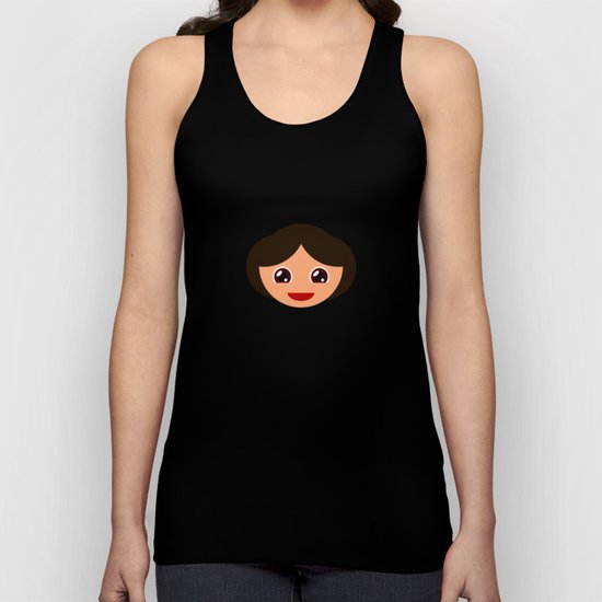 SW Leia Organa The Princess Unisex Tank Top