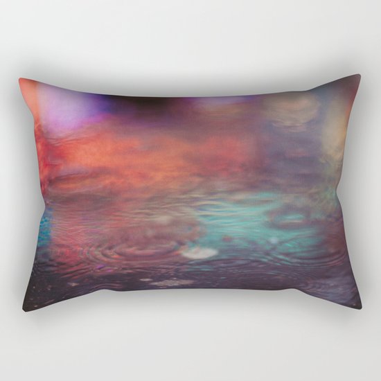 Bokeh on water Rectangular Pillow
