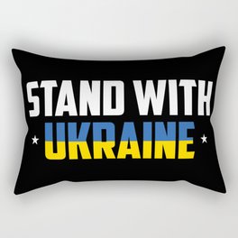 Stand With Ukraine Rectangular Pillow