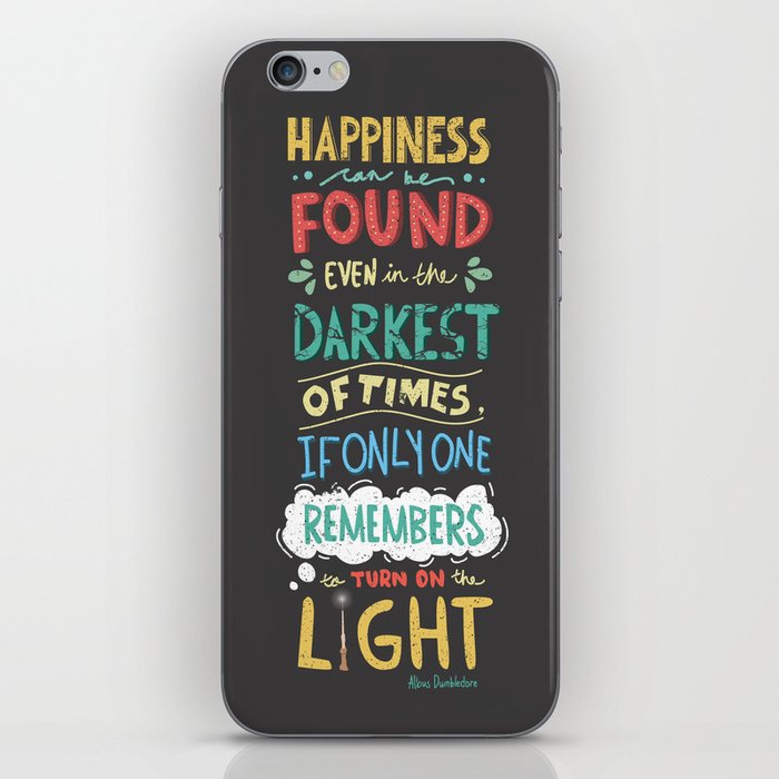 Happiness can be found iPhone Skin