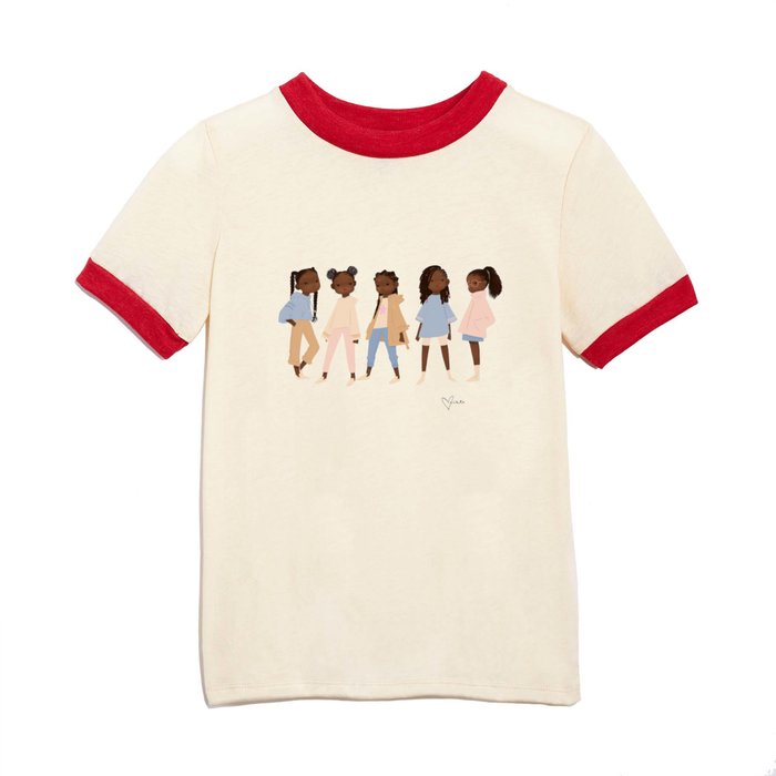 5 Stars Kids T Shirt