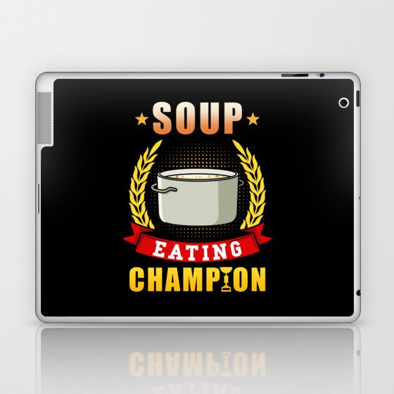 Soup Champion Laptop & iPad Skin