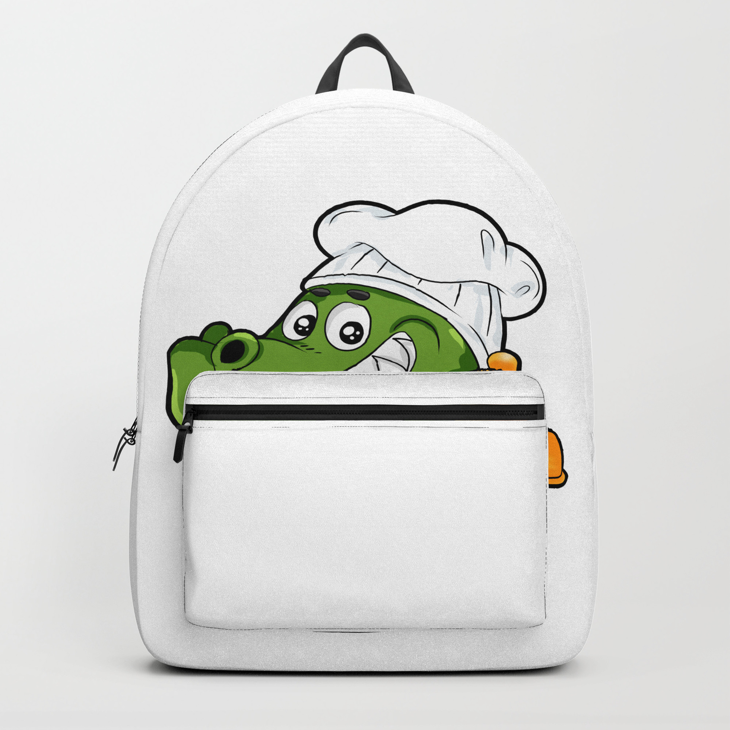 Cooking Alligator Crocodile Cook Kitchen Chef Gift Backpack By Moonpie90 Society6