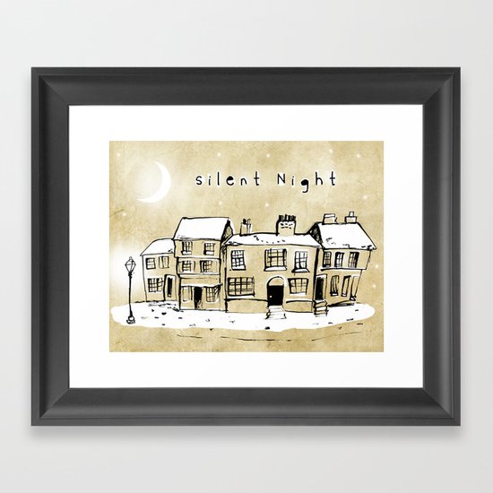 Silent Night 2 Framed Art Print