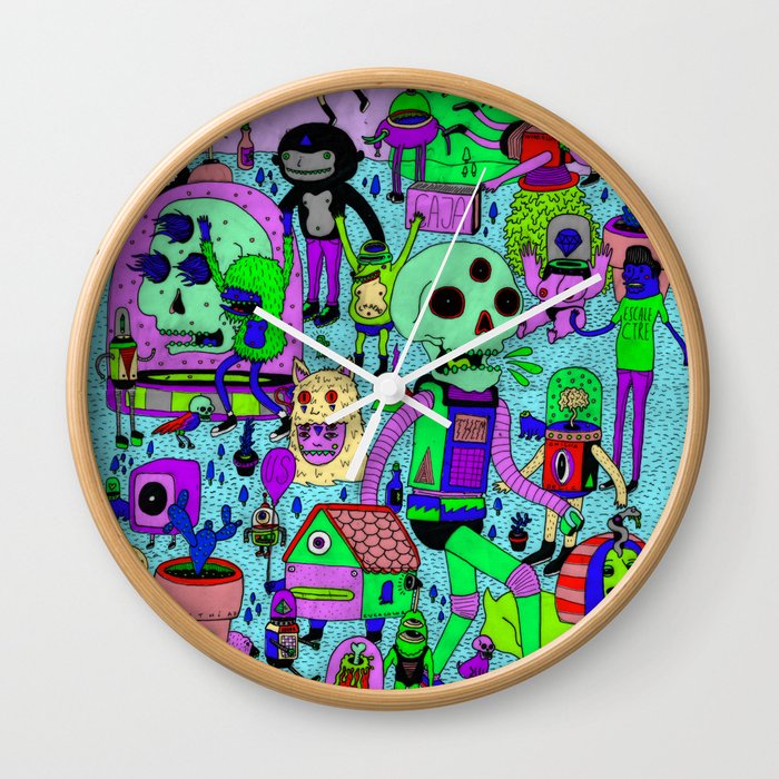 US AND THEM Wall Clock