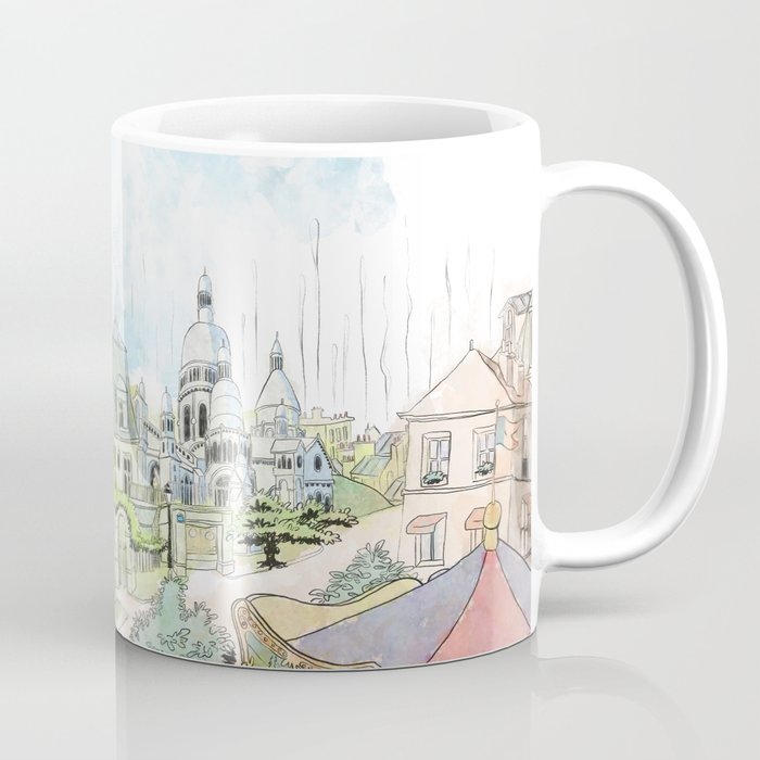 Madeline Montmartre colored Coffee Mug