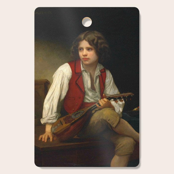 WilliamAdolphe Bouguereau "Italien à la mandoline (Italian with