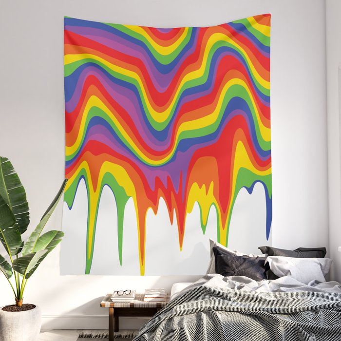 The discount drip tapestry