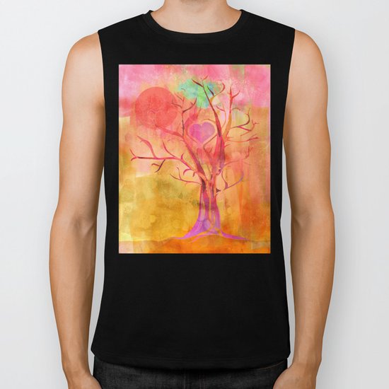 All Creation Sings Biker Tank