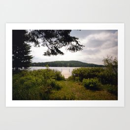 Lac Ménard Art Print