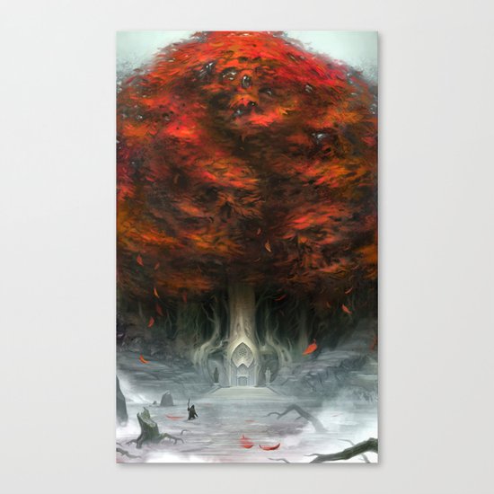 Tree of Duality Canvas Print