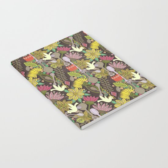 dove spoon garden Notebook