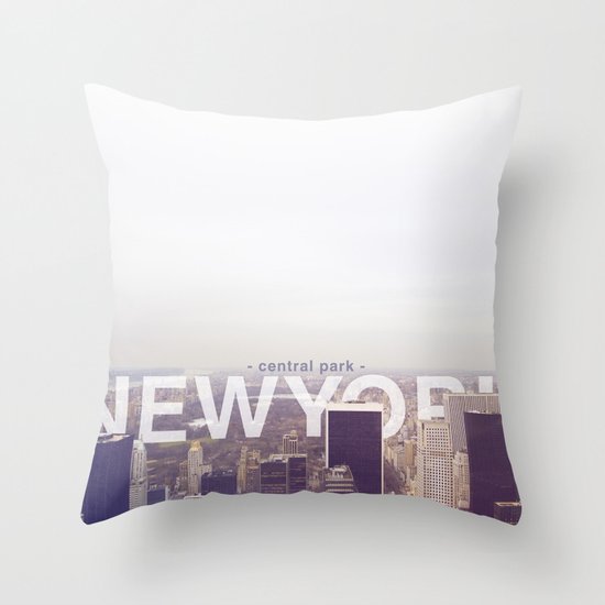 New York Throw Pillow
