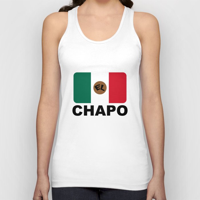 El Chapo Mexican flag Tank Top