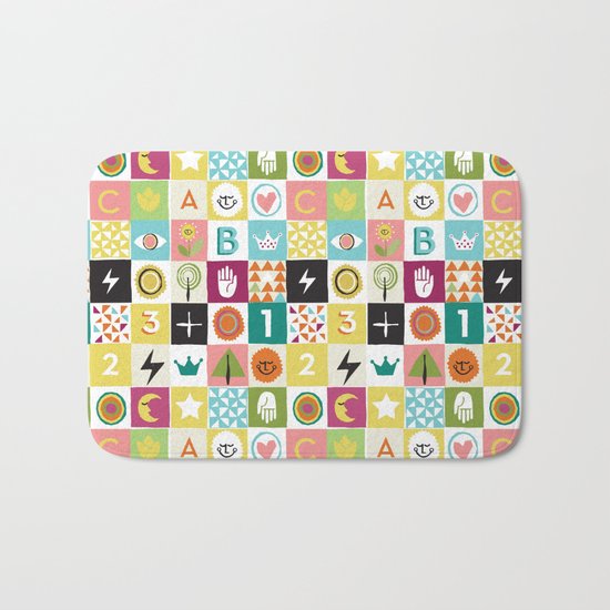 ABC123 Bath Mat