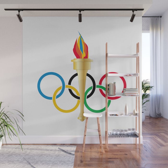 Olympic Rings Wall Mural