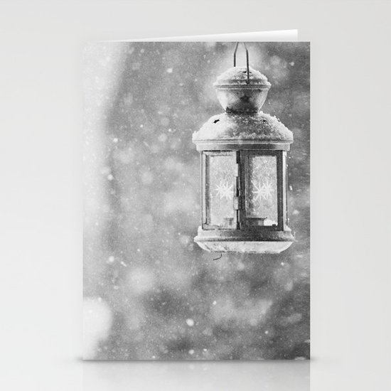 Snow Stationery Cards