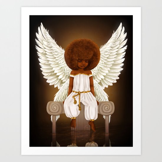 Lil' Angel Art Print