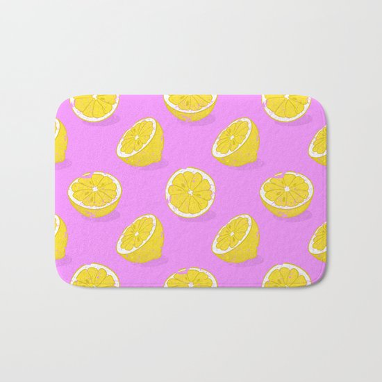 Lemon Bath Mat