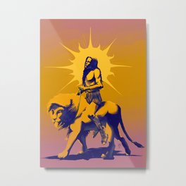 Leo Season Metal Print | Watercolor, Pop Art, Fantasy, Classic, Leo, Astrology, Metal, Lion, Digital, Greek 