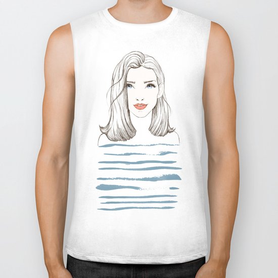 Sea girl Biker Tank