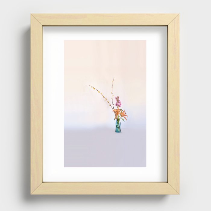 Flowers for Yui Recessed Framed Print