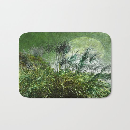 Waters Edge Vintage Green Bath Mat