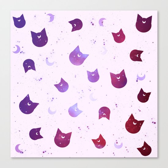 Sailor Moon Luna Canvas Print