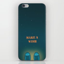 make a wish iPhone Skin